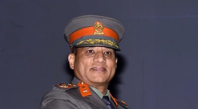 सशस्त्रमा आईजीपी नियुक्त भएका केसी