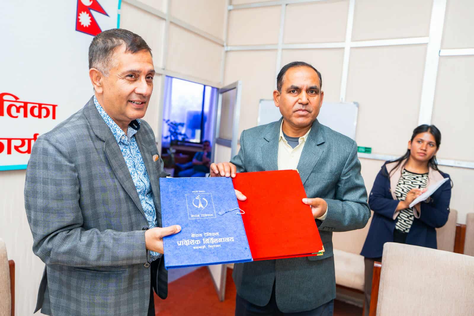 तीव्रगतिको इन्टरनेटका लागि काठमाण्डु महानगरद्वारा नेपाल टेलिकमसँग सम्झौता