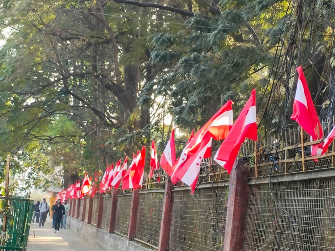 धमाधम हुँदैछ भृकुटीमण्डपमा कांग्रेस विशेष महाधिवेशनको तयारी (तस्विरहरू) - www.kathmandupati.com