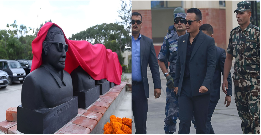 सालिकमा जेनजी शहीदहरूको अनुहार नमिलेपछि उद्घाटन नगरी फर्किए गृहमन्त्री