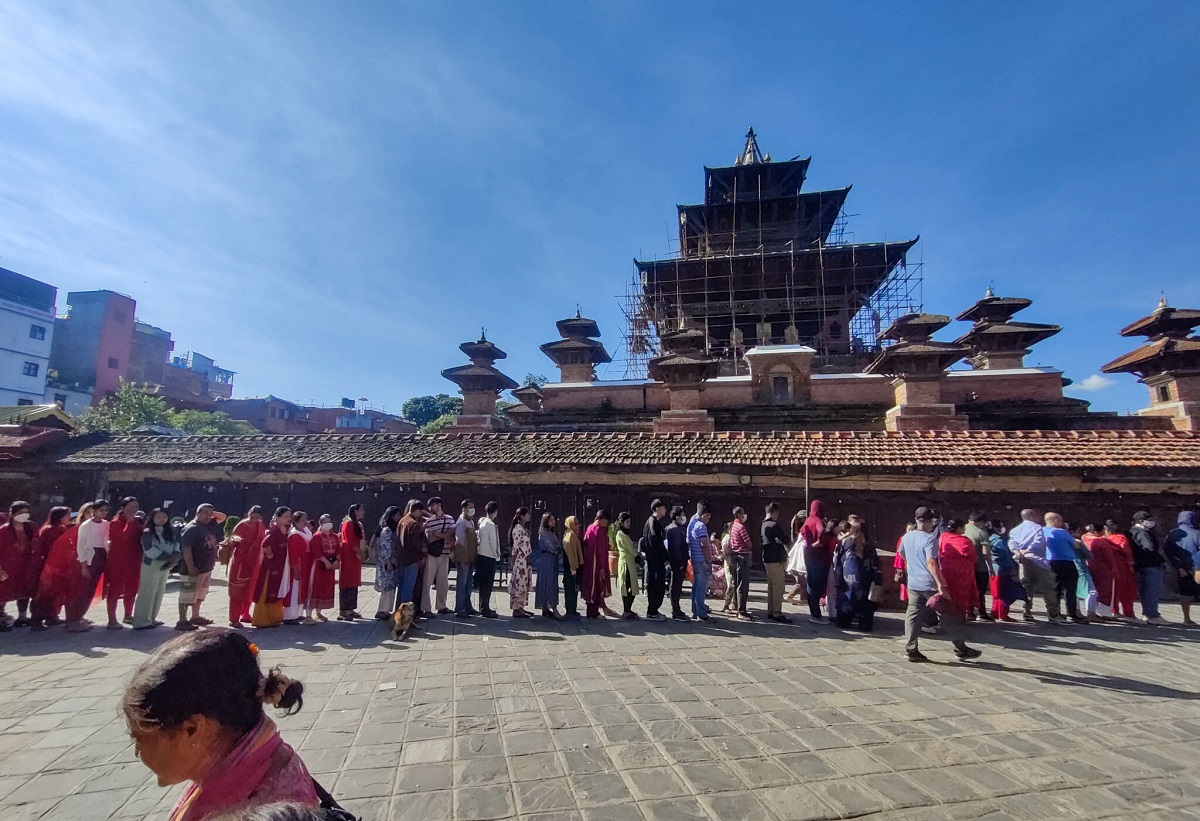 तलेजु भवानी मन्दिर सर्वसाधारणका लागि खुला